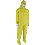 PosiWear UB Plus Yellow Coverall with Elastic Wrist & Ankle 3679B/L