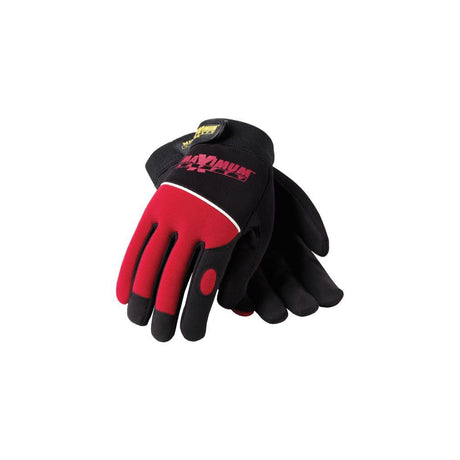 Industrial Products Professional Mechanics Gloves Synthetic Leather X-Large Red/Black 120-MX2840/XL
