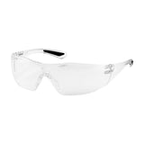 Pulse Rimless Safety Glasses with Clear Temple & Clear Lens 250-49-0020