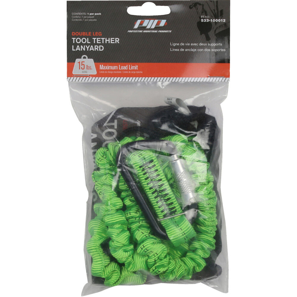 Tool Tethering Lanyard Double Leg 10lbs Maxi Load Limit 533-100012