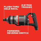 1 In. Drive Inline Air Impact Wrench J199WD