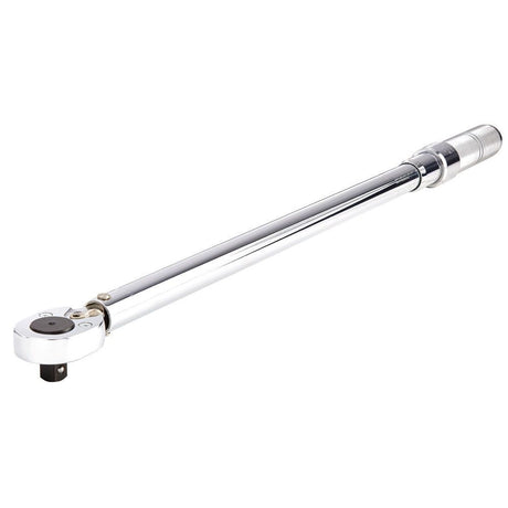 1/2 in Drive Ratcheting Head Micrometer Torque Wrench 70-350 Nm J6014MC