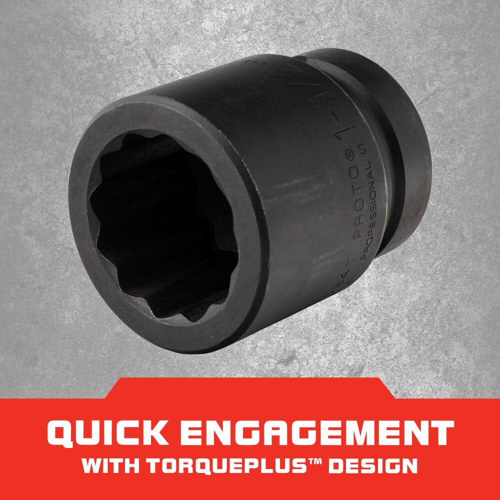 1in Drive Impact Socket 1-1/2in - 12 Point J10024T