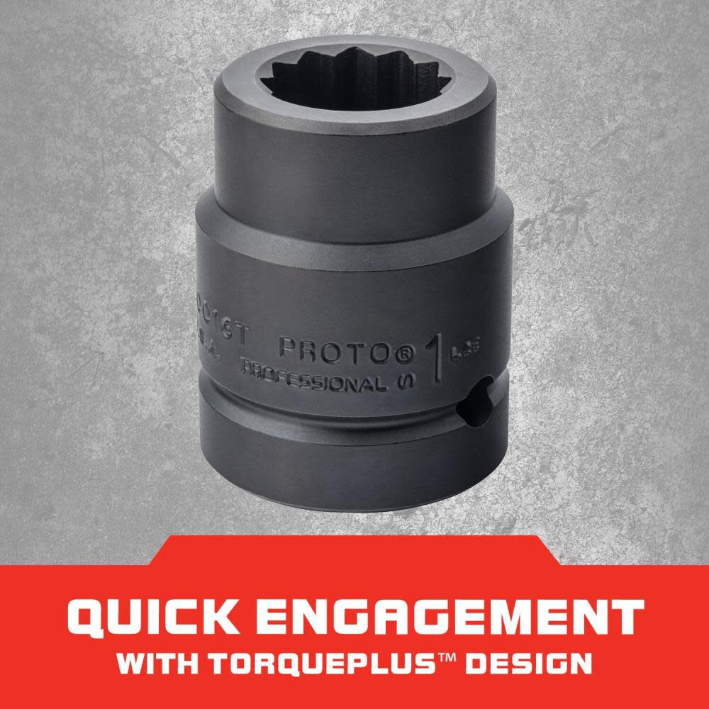 1in Drive Impact Socket 1in - 12 Point J10016T