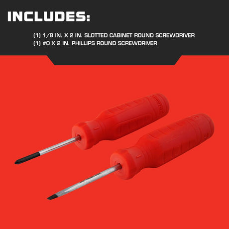 2 Piece Precision Combination Screwdriver Set J1202SCF