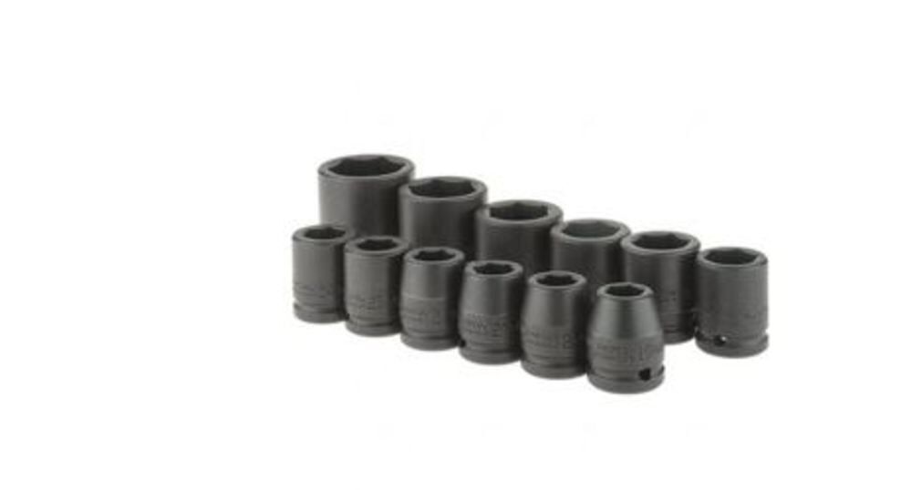 3/4in Drive 6pt Metric Impact Socket Set 12pc J72105M