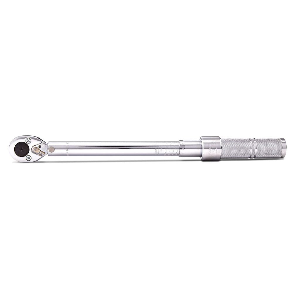 3/8 in Drive Ratcheting Head Micrometer Torque Wrench 16-80 Nm J6006NMC