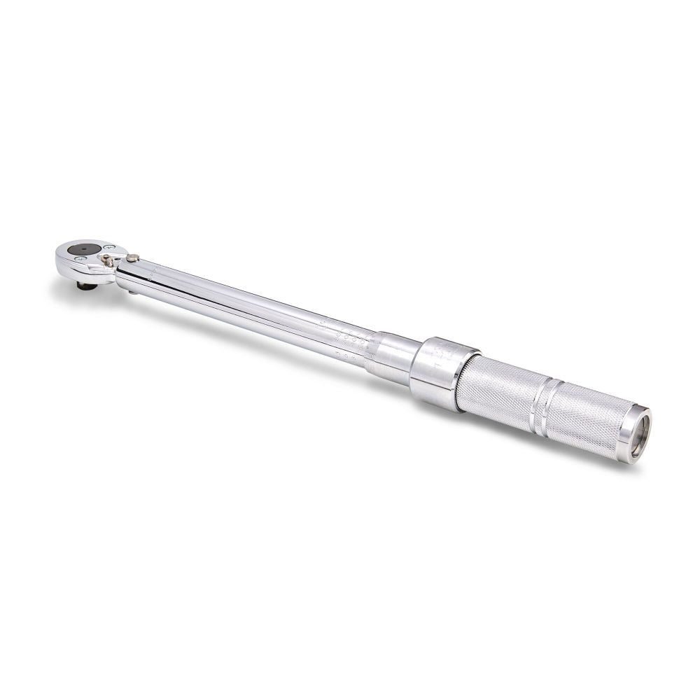 3/8 in Drive Ratcheting Head Micrometer Torque Wrench 16-80 Nm J6006NMC