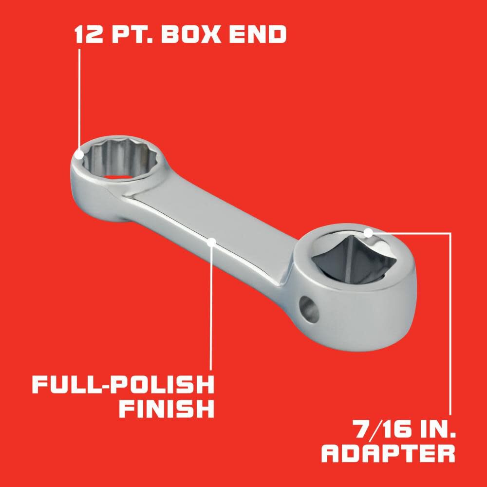 3/8in Drive Torque Adapter 7/16in J5114