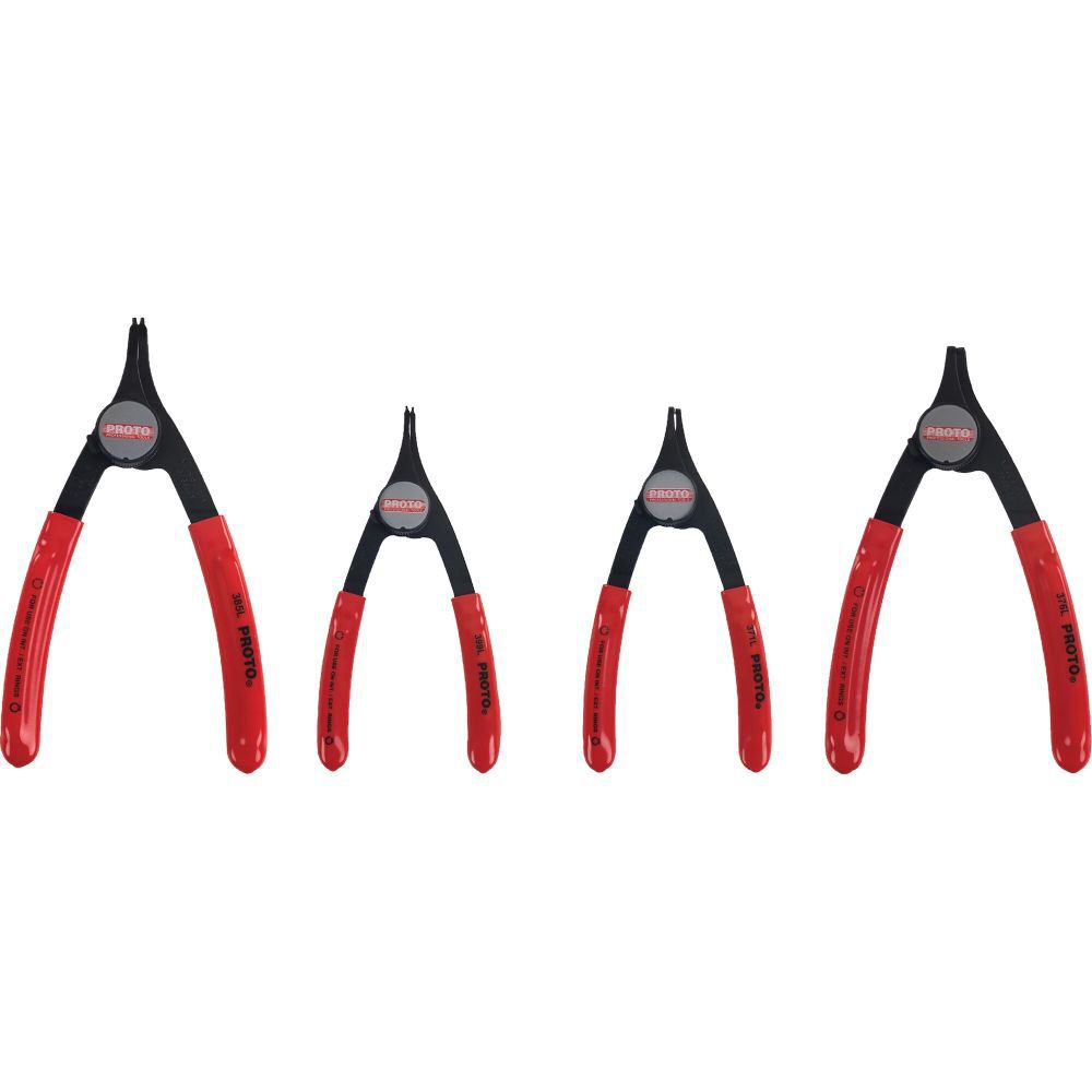 4 Piece Convertible Retaining Ring Pliers Set J360C