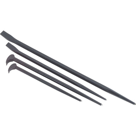 4 Piece Pry & Rolling Head Bars Set J2100