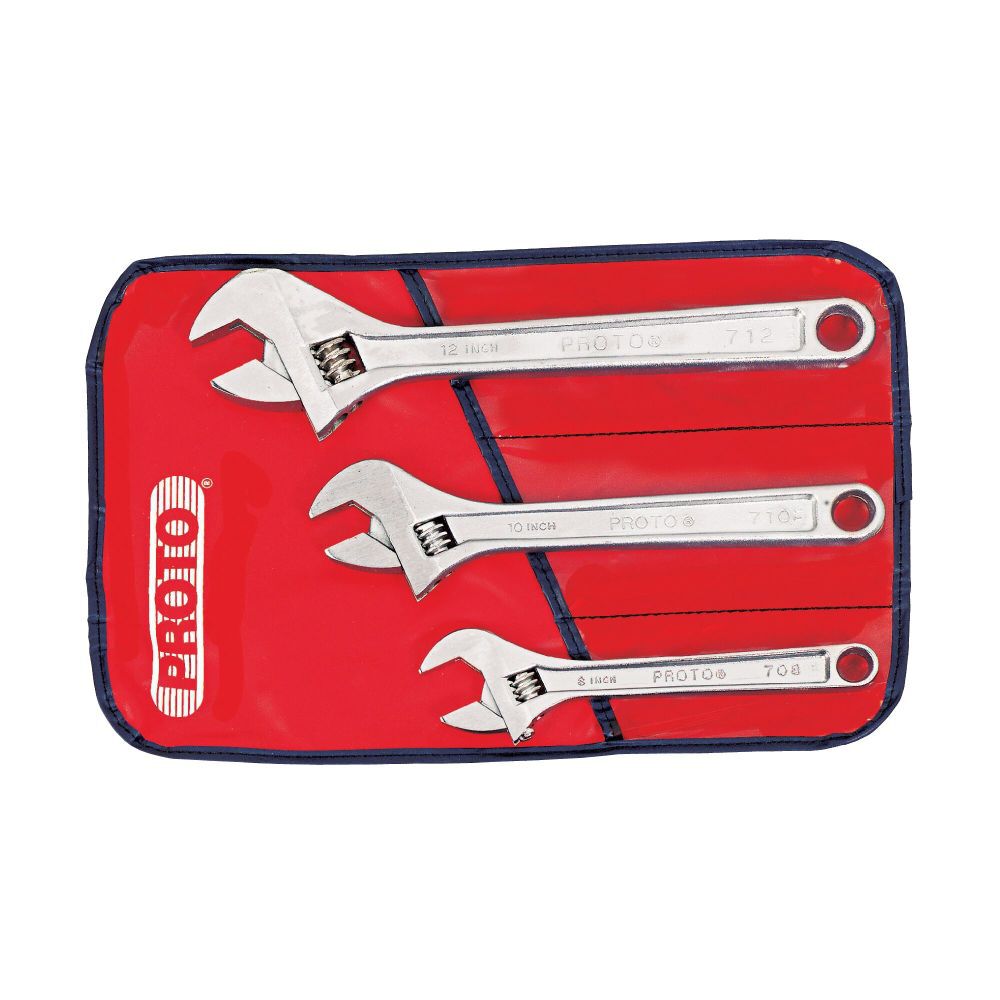 Adjustable Wrench Set 3pc J795A