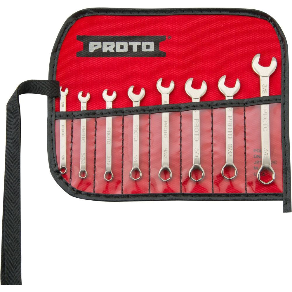 Combination Short Wrench Set 6 Point 8pc J1200EFS