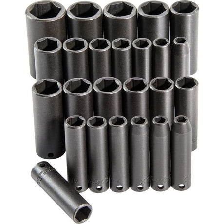 Impact Socket 3/8 in Drive 25 Piece Set J72118