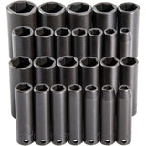 Impact Socket 3/8 in Drive 25 Piece Set J72118