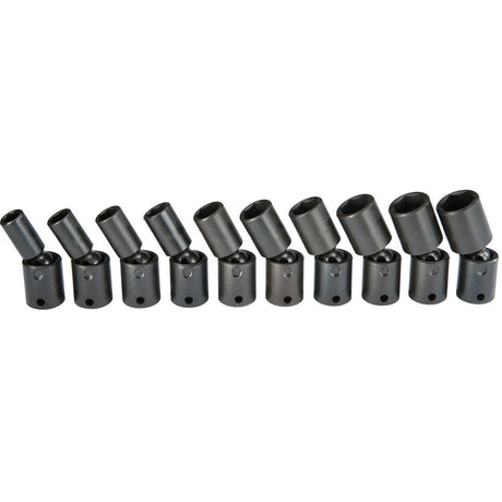 Impact Socket 3/8 Inch Drive 10 Piece Set J72135M