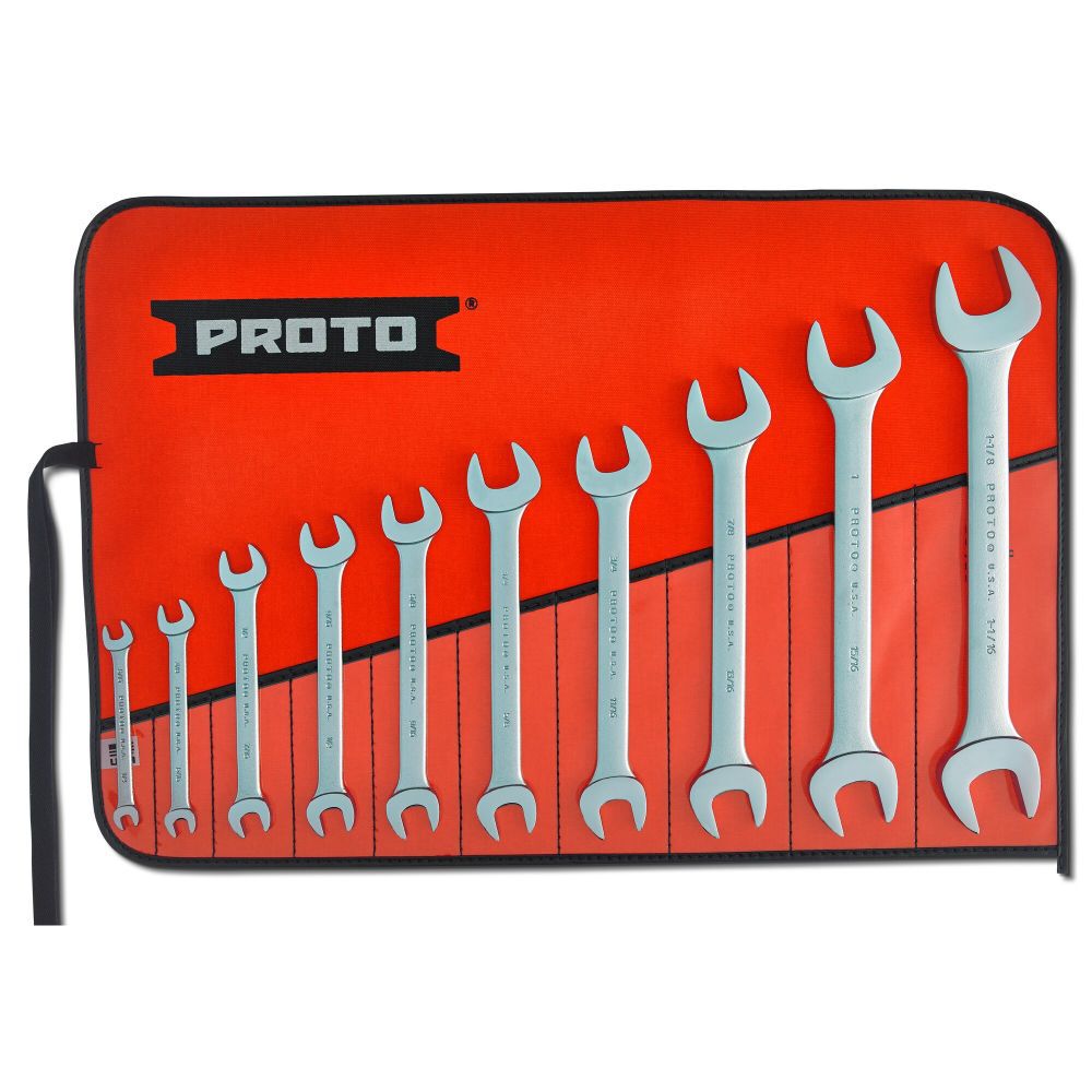 Open End Wrench Set 10pc J3000H