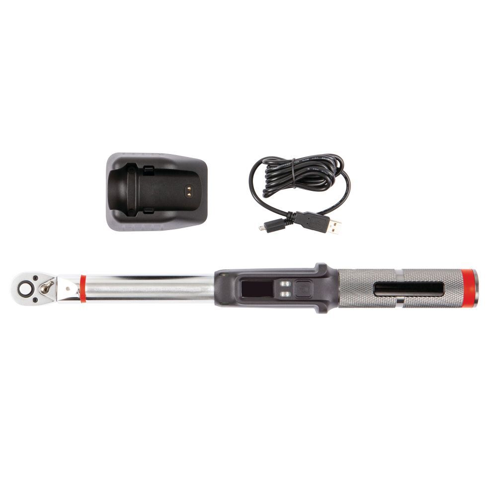 SMART TORQUE Wrench 1/2Drive 25-250 ft-lbs J6114BT