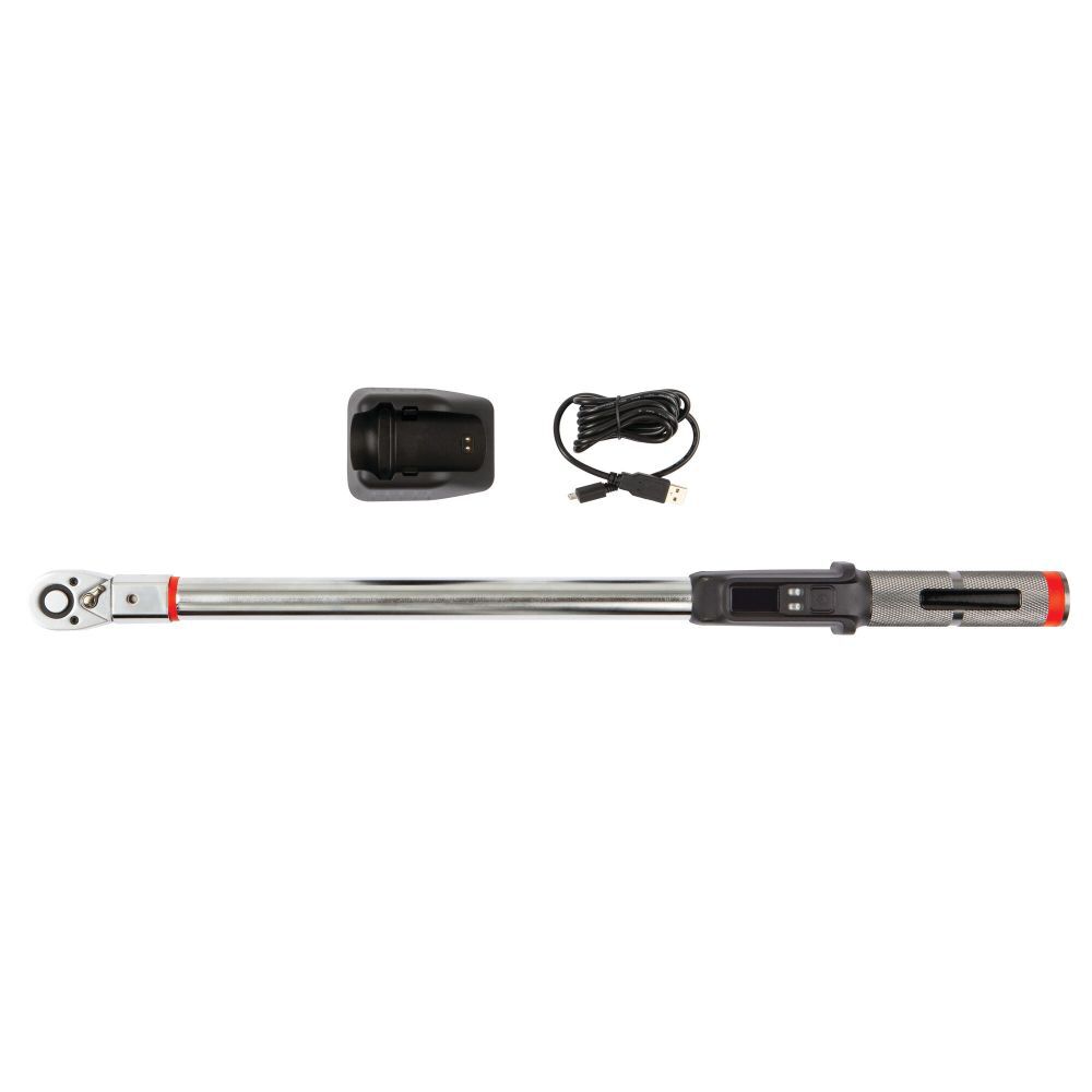 SMART TORQUE Wrench 3/8 Drive 5-100 ft-lbs J6112BT