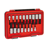 Socket Set 1/2 DR SAE/MM HEX BIT SET 18pc J54318H