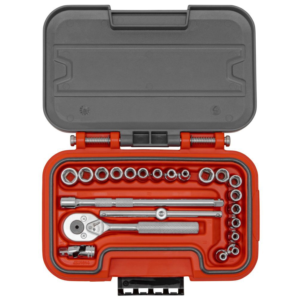 Socket Set 1/4 DR 22pc SAE & MM 6pt J47322S