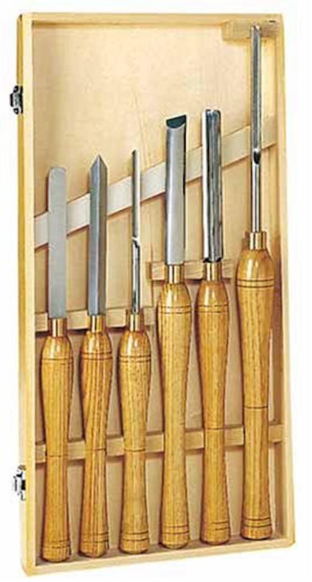 High Speed Steel Wood Lathe Chisel Turning Set 6-Piece LCSIXW