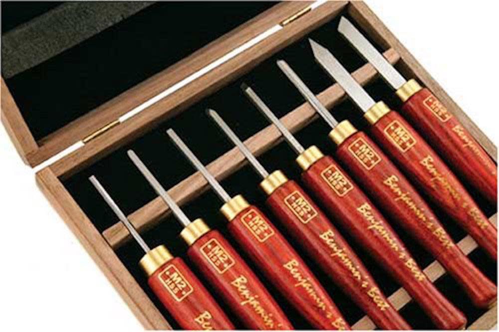 Micro Detailing Anniversary Lathe Chisel Set 8-Piece LCAN8MD