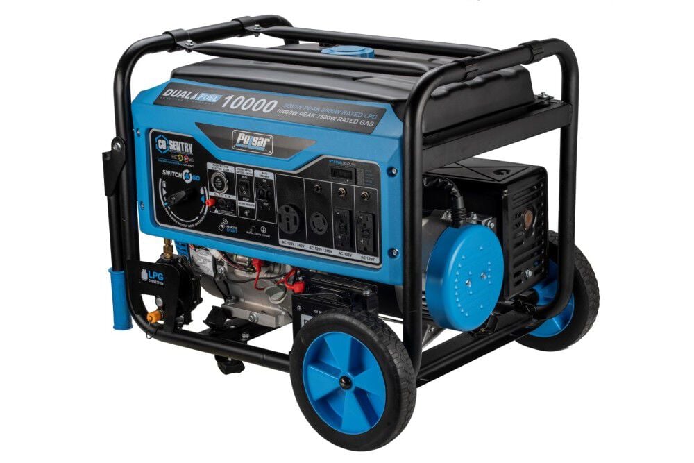 10000 Watt Dual Fuel Generator with Remote Start PG10000BRCO