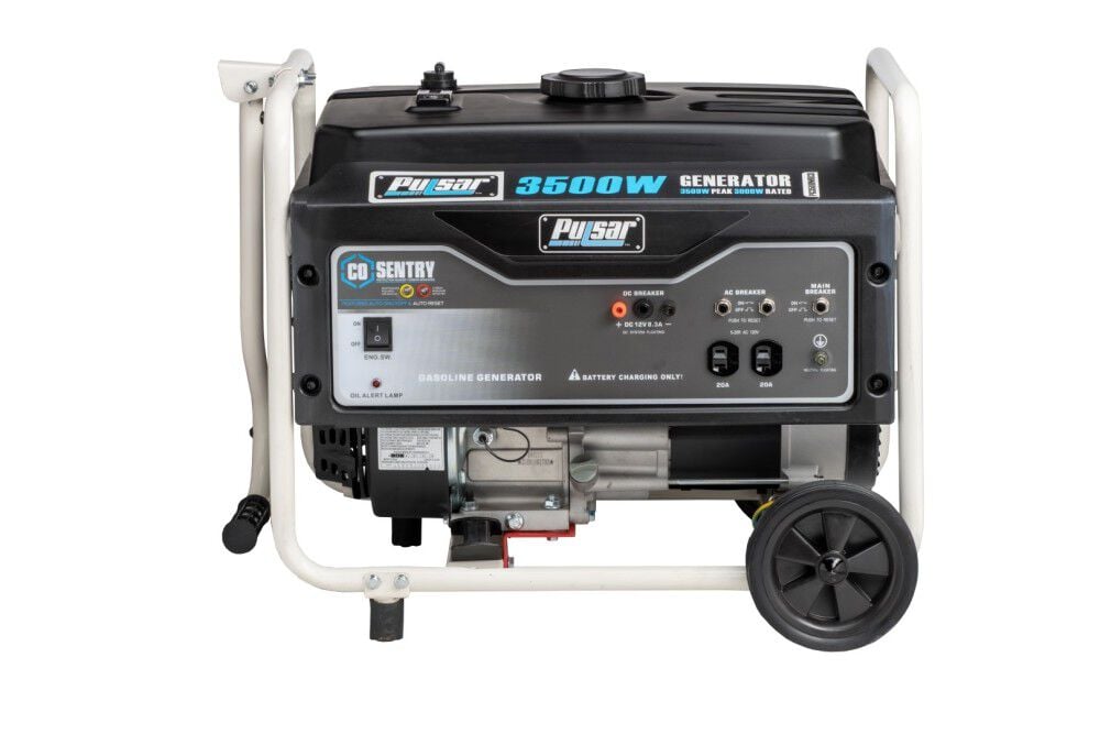 3500 Watt Gas Generator with Mobility Kit PG3500MRCO