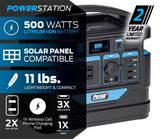 500 Watt Lithium Ion Portable Power Station PPS500