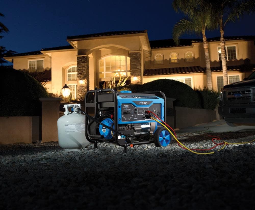 5250 Watt Dual Fuel Portable Generator PG5250B