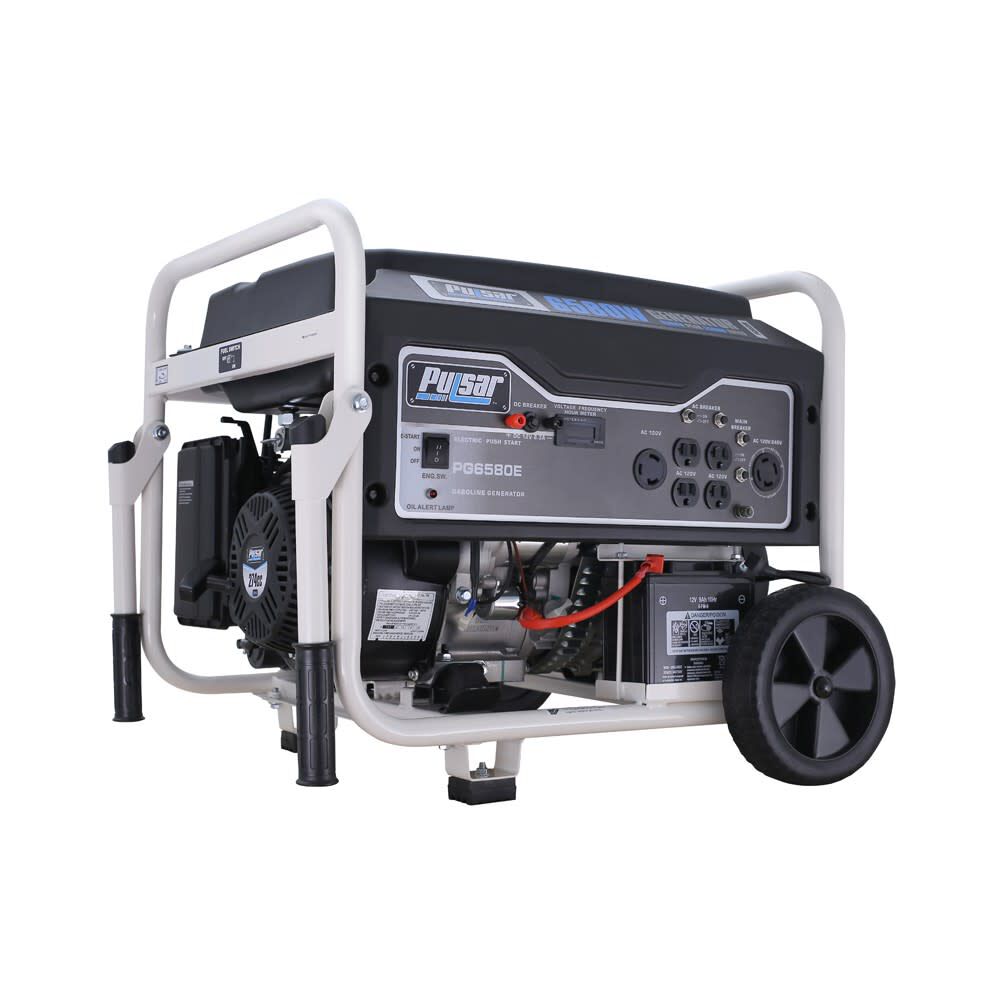 Generator 120/240V 6580W 274 cc 4 Stroke Gasoline Portable PG6580E