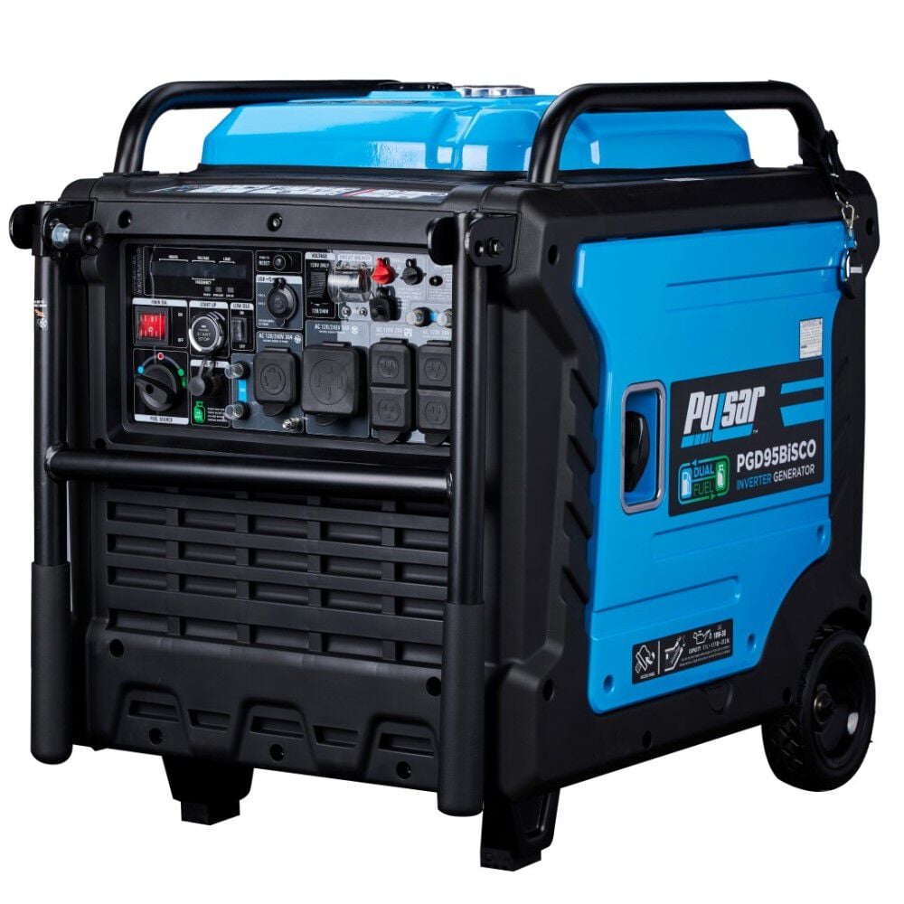 Inverter Generator with Remote Start Dual Fuel 9500 Watt PGD95BISCO