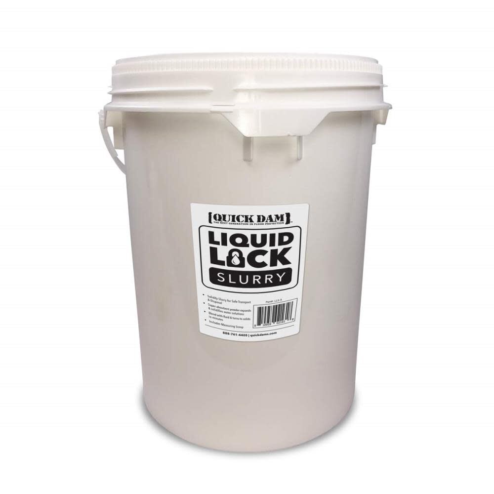 Liquid Lock Slurry- 5 Gal Pail with Scoop LLS-5