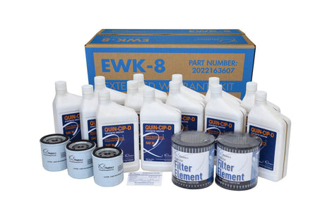 Extended Plus Warranty & Maintenance Kit for QP 15 HP Pressure Lubricated Reciprocating Compressors EWK8