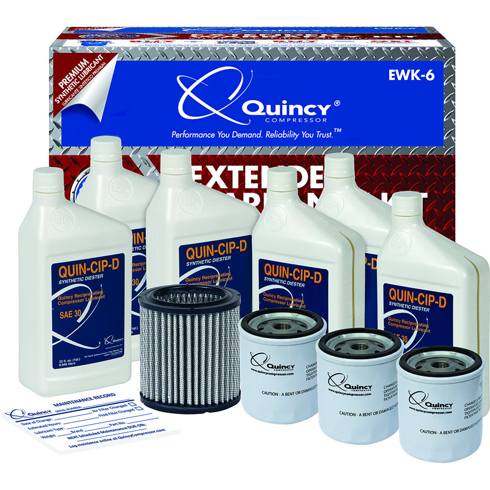 Extended Warranty & Maintenance Kit for QP 5 & 7.5 HP Compressors EWK6