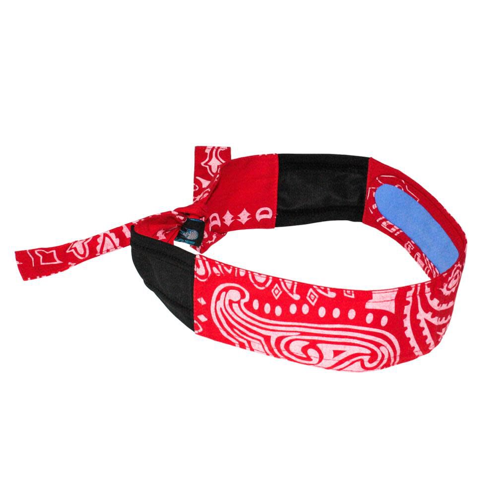 Arctic Radwear Headband Red Paisley RCS107