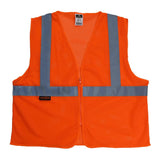 Economy Type R Class 2 Safety Vest Hi Viz Orange SVE1-2ZOM-R002