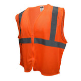 Economy Type R Class 2 Safety Vest Hi Viz Orange SVE1-2ZOM-R002