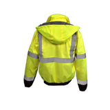 Hi Vis Bomber Jacket SJ11QB-3ZGS-R002