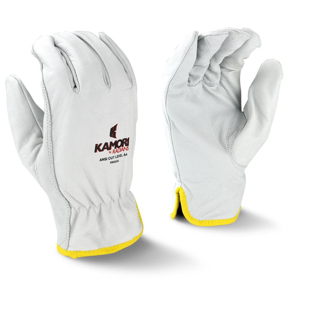 KAMORI Goat Driver Cut Protection Level A4 Work Glove with Aramid Lining RWG52TR002