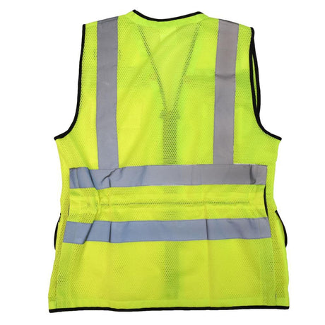 Ladies Heavy Duty Surveyor Safety Vest SV59W-2ZGM-R002