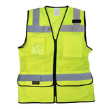 Ladies Heavy Duty Surveyor Safety Vest SV59W-2ZGM-R002