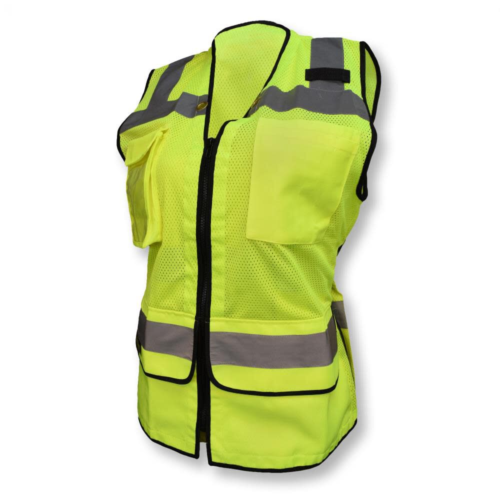 Ladies Heavy Duty Surveyor Safety Vest SV59W-2ZGM-R002