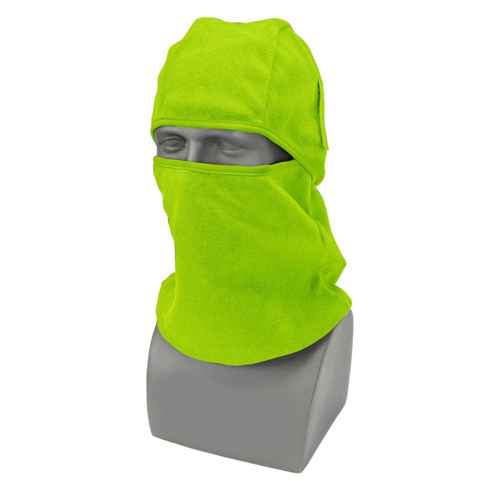 Nordic Blaze 3 in 1 Fleece Balaclava High Visibility Green Universal Size RWL26HVG