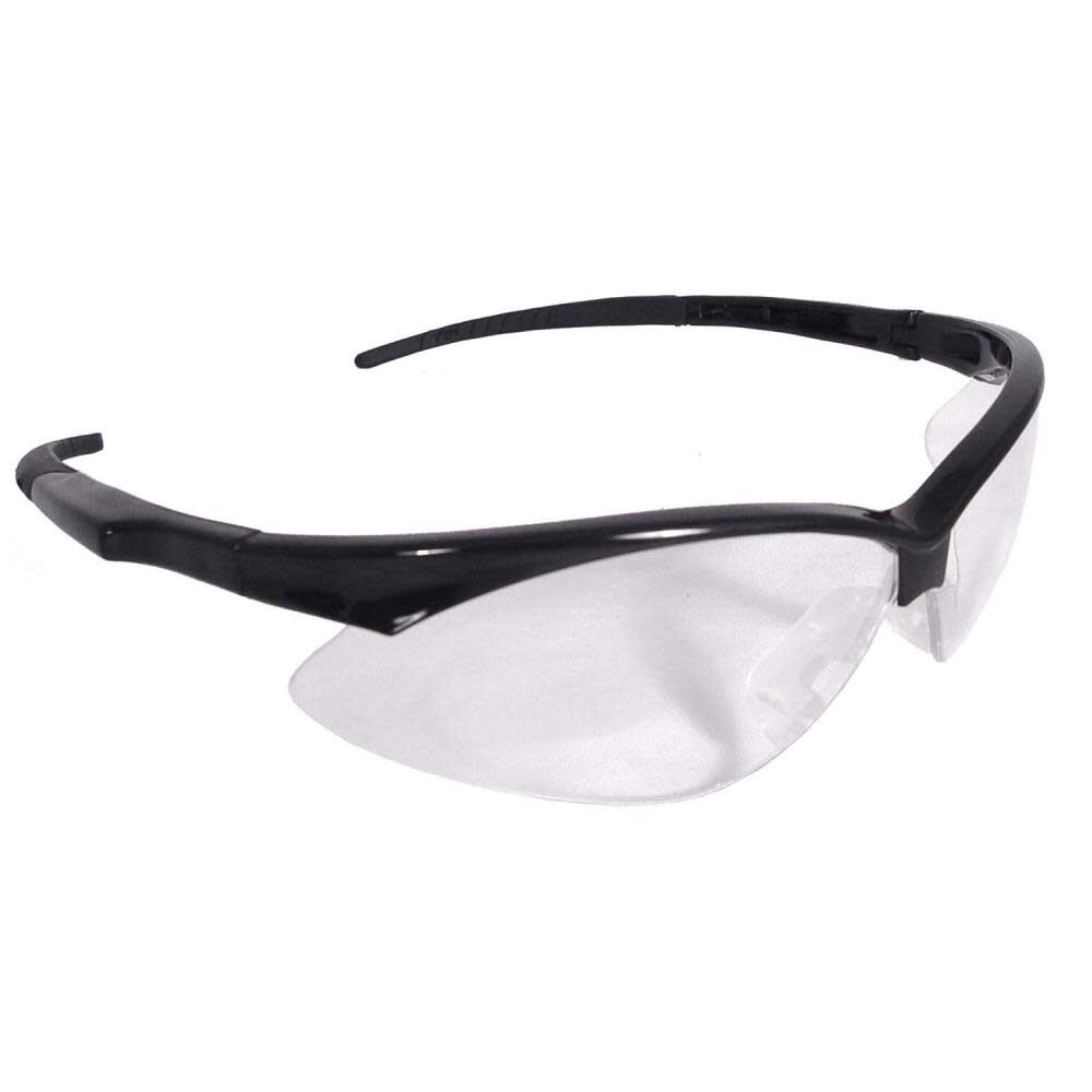 Rad Apocalypse Safety Eyewear Black Frame Clear Lens AP1-10-CLEAR