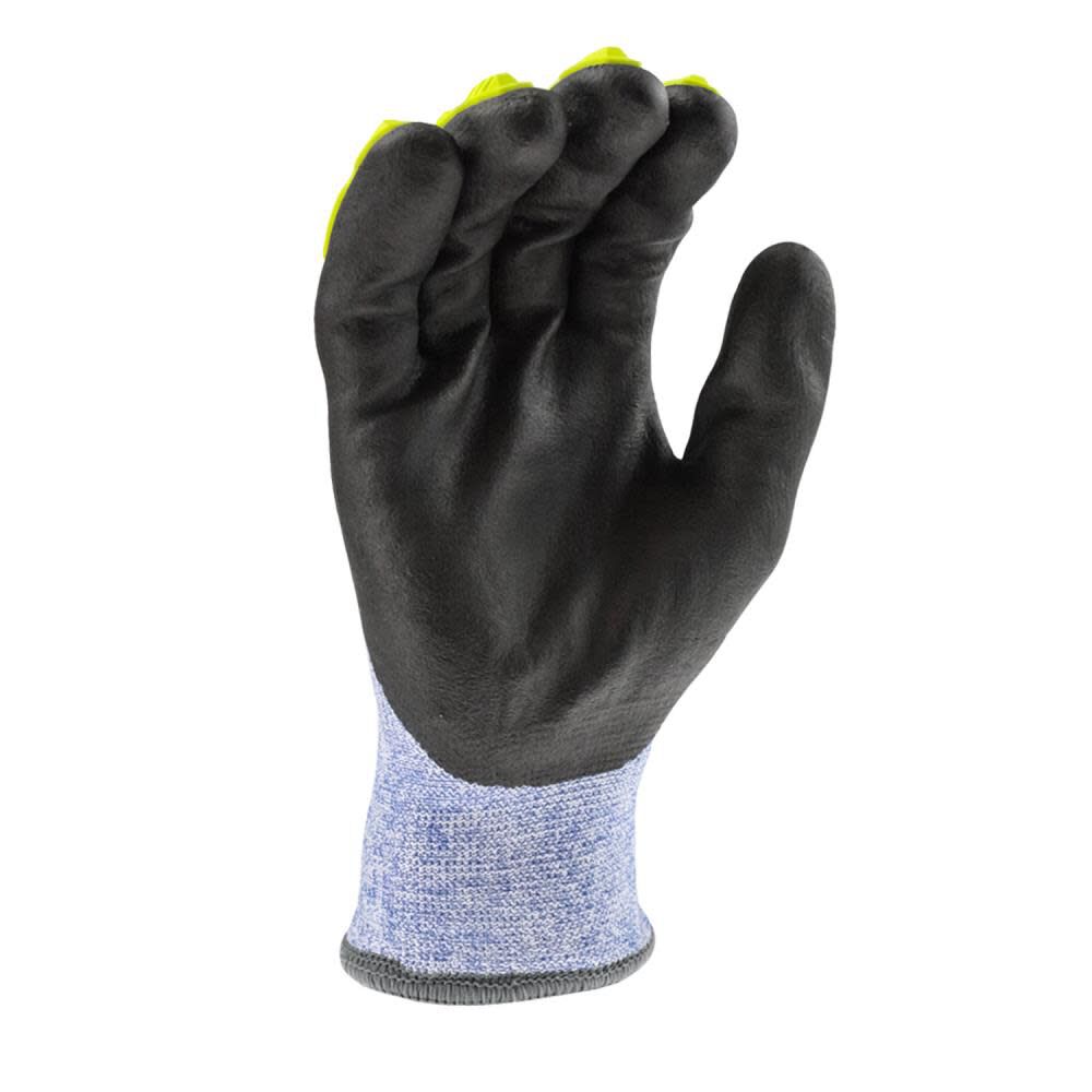 Radians RWG604 Cut Protection Level A4 Cold Weather Coated Glove RWG604R002