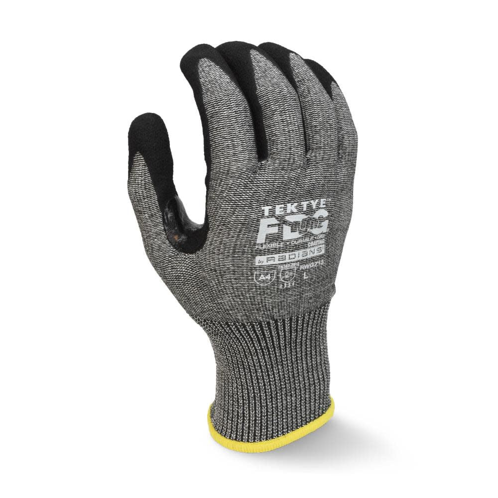 RWG713 TEKTYE FDG Reinforced Thumb A4 Work Glove, Large, Gray RWG713L