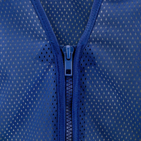 SV22-1 Economy Type O Class 1 Two Tone Safety Vest, Blue, Large SV22-1ZBLM-L