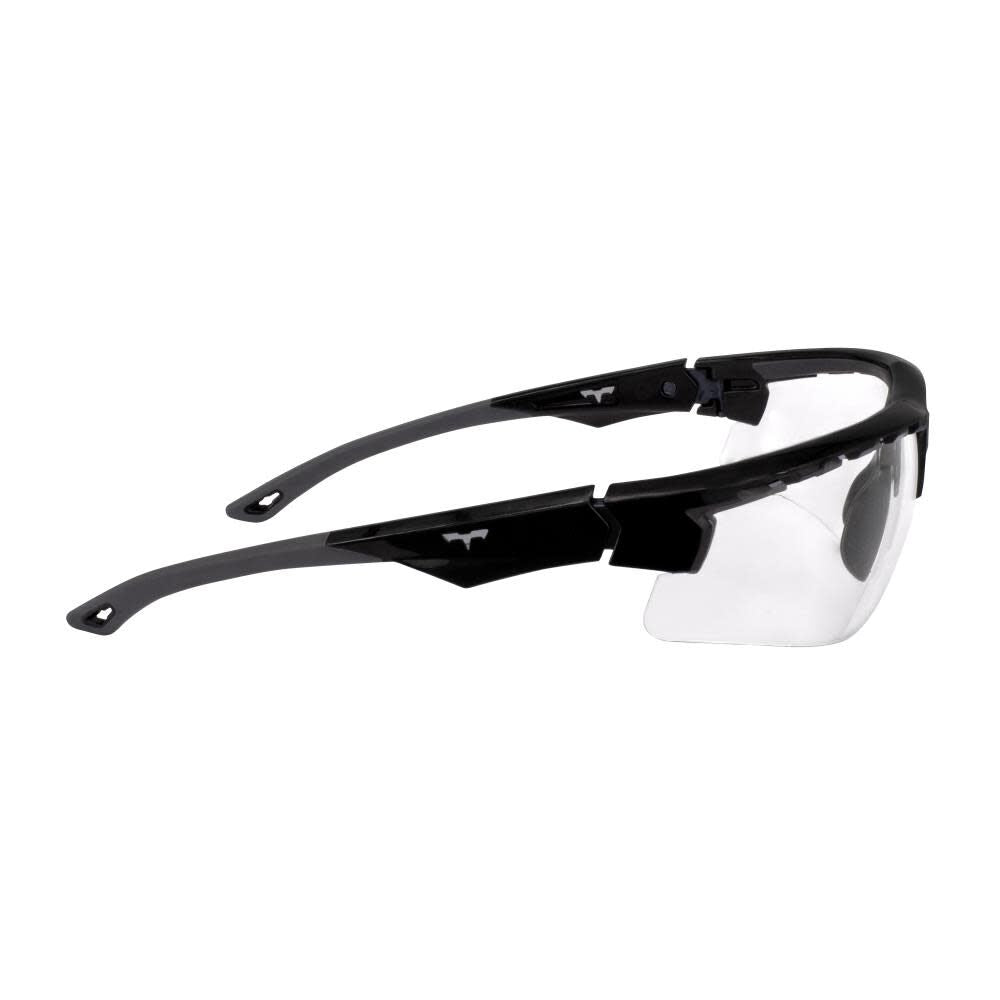 THRAXUS Elite Safety Eyewear Gray Features Clear Lens TXE1-10ID